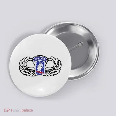 173rd Airborne Brigade Jumpwings Button