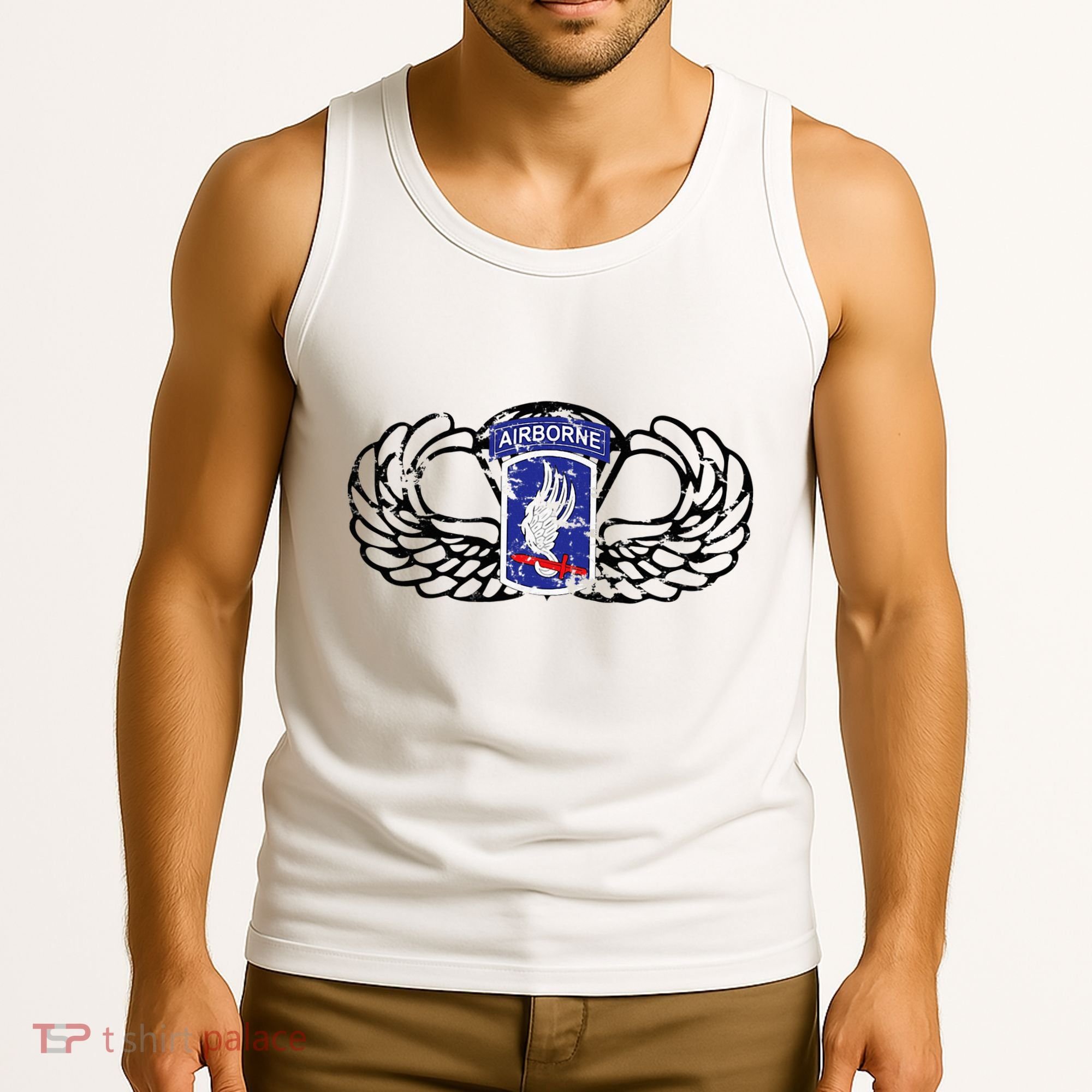 173rd Airborne Brigade Jumpwings Tank Top