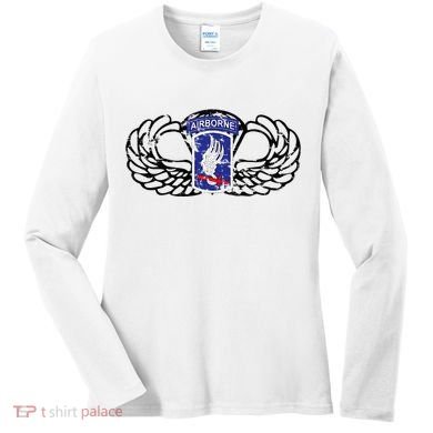 173rd Airborne Brigade Jumpwings Women's Long Sleeve Shirt