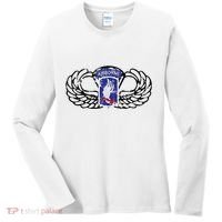 173rd Airborne Brigade Jumpwings Women's Long Sleeve Shirt thumb 0