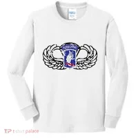 173rd Airborne Brigade Jumpwings Kids Long Sleeve Shirt thumb 0