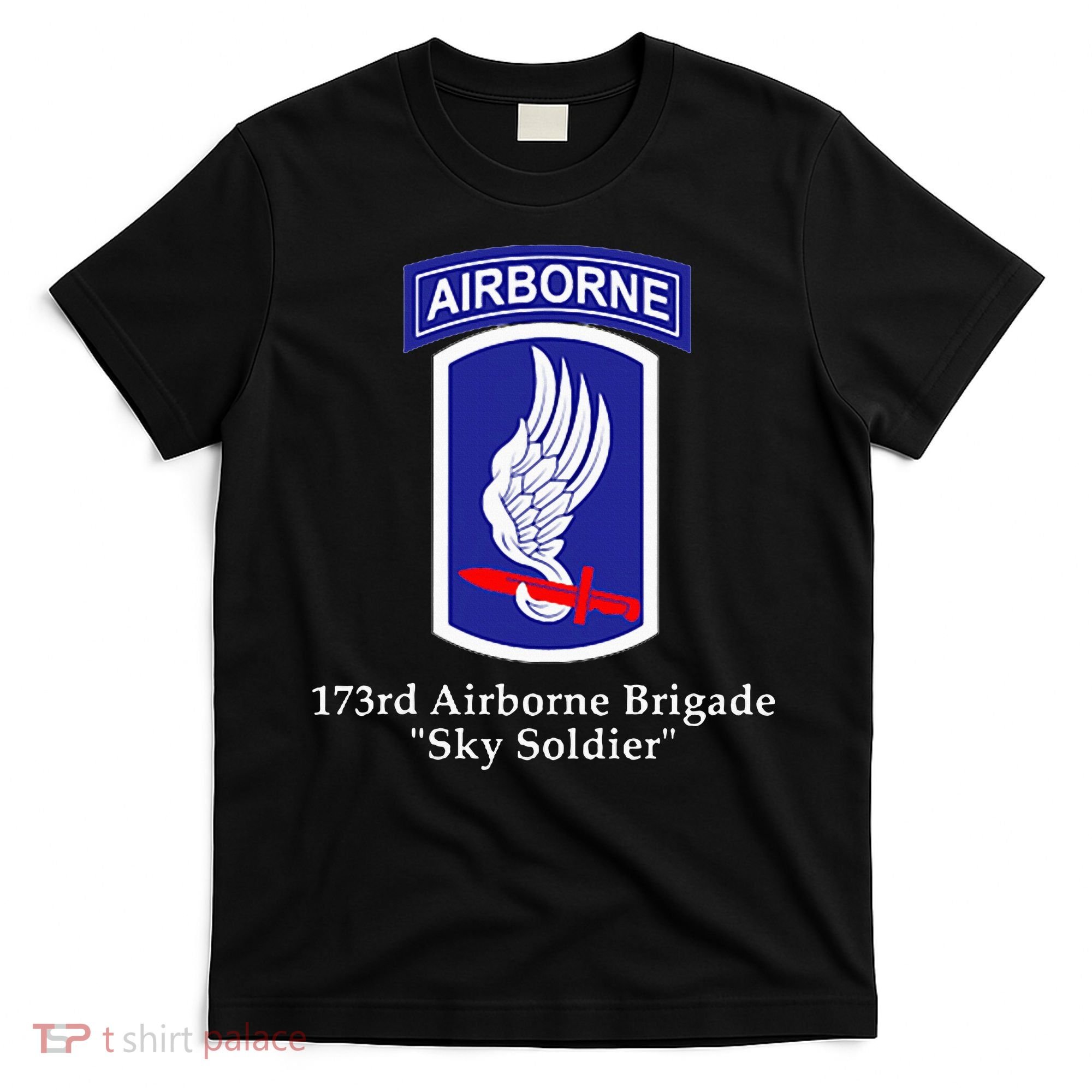 173rd Airborne Brigade Sky Soldier U.S. Army Full Color T-Shirt