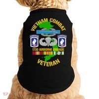 173rd Airborne Brigade Meaningful Gift Vietnam Combat Veteran Great Gift Doggie Tank thumb 0