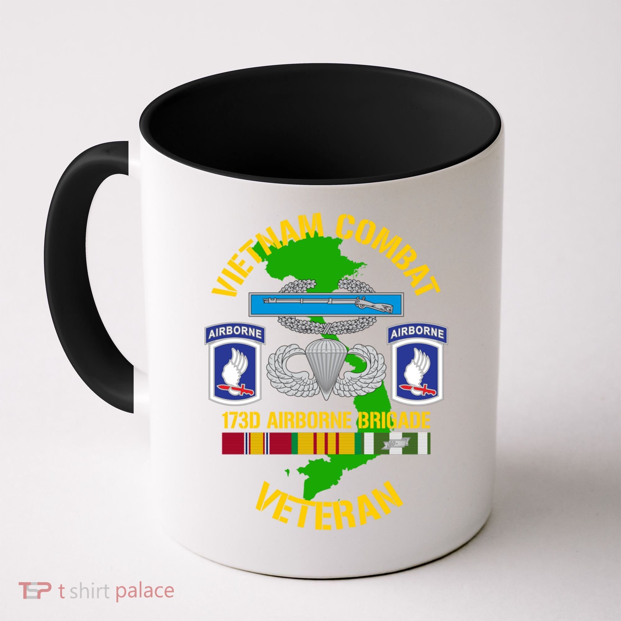 173rd Airborne Brigade Meaningful Gift Vietnam Combat Veteran Great Gift Coffee Mug