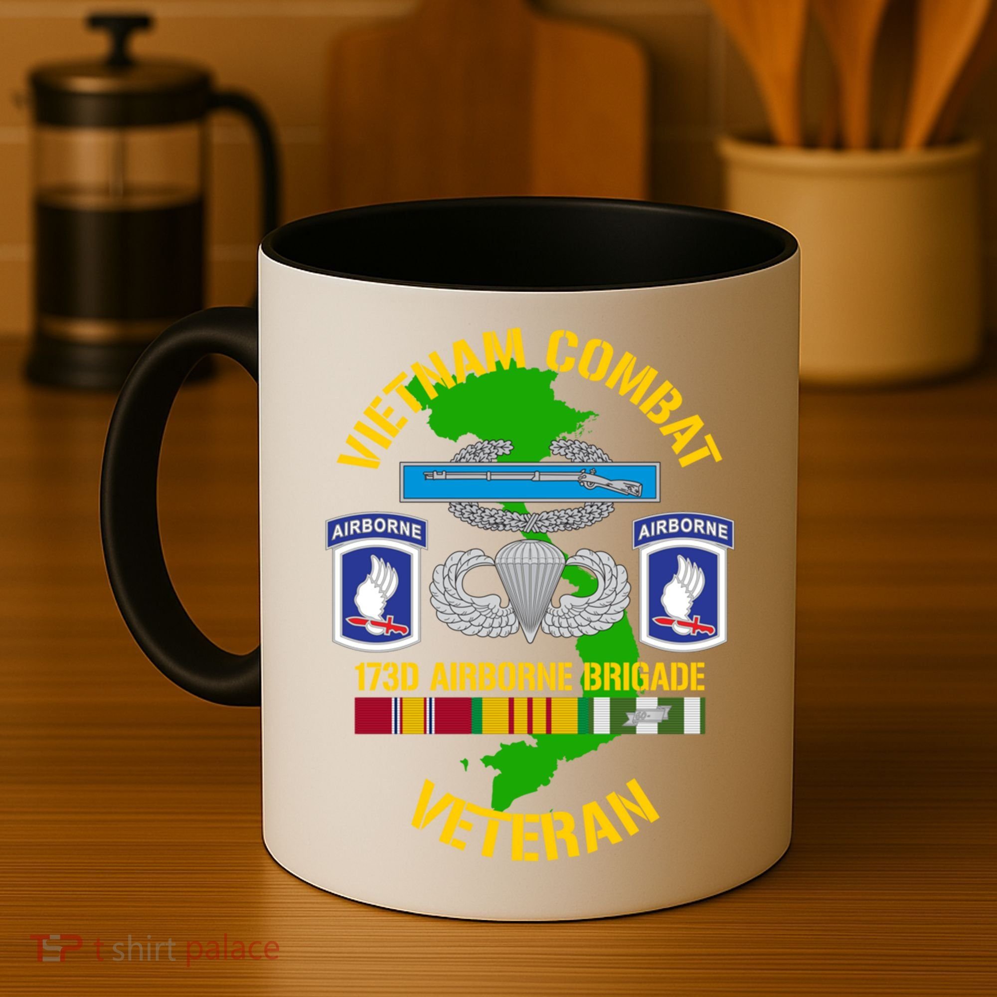 173rd Airborne Brigade Meaningful Gift Vietnam Combat Veteran Great Gift Coffee Mug