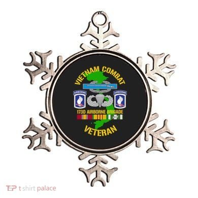 173rd Airborne Brigade Meaningful Gift Vietnam Combat Veteran Great Gift Ornament