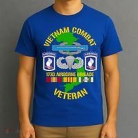 173rd Airborne Brigade Meaningful Gift Vietnam Combat Veteran Great Gift T-Shirt thumb 3