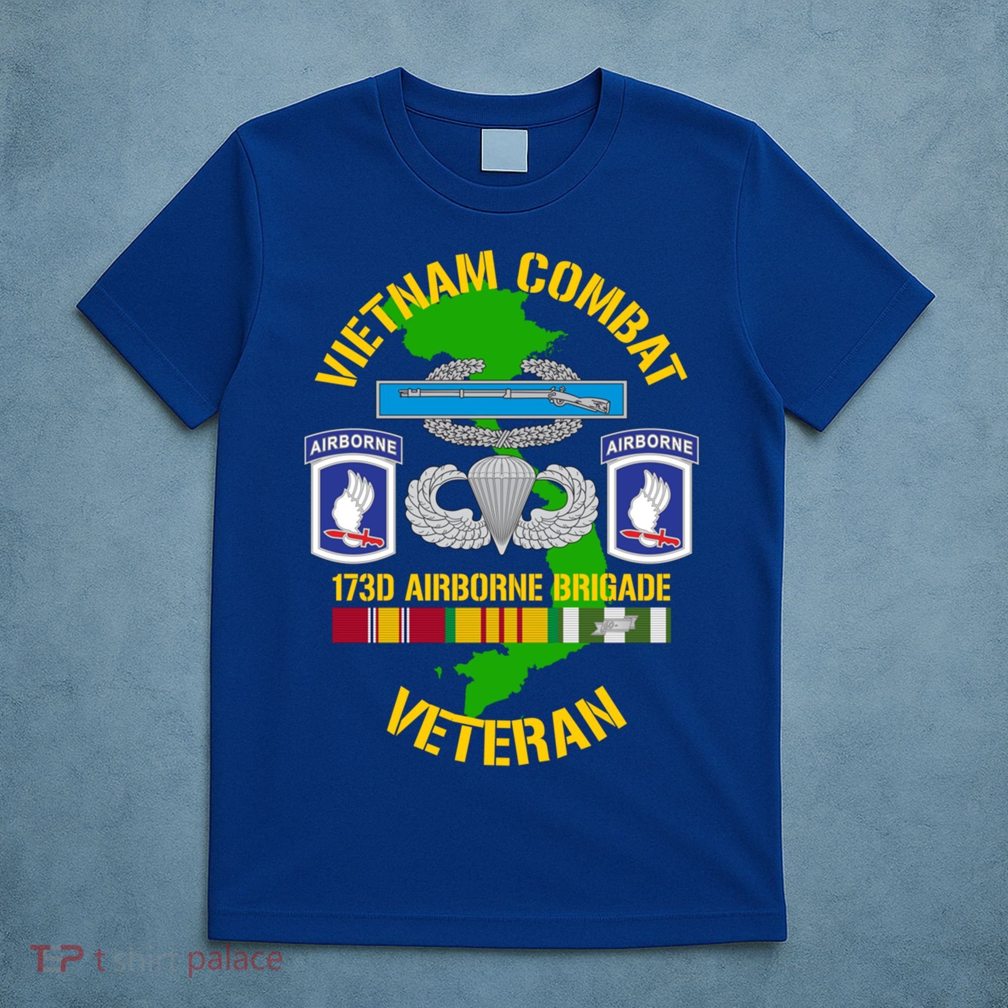 173rd Airborne Brigade Meaningful Gift Vietnam Combat Veteran Great Gift T-Shirt