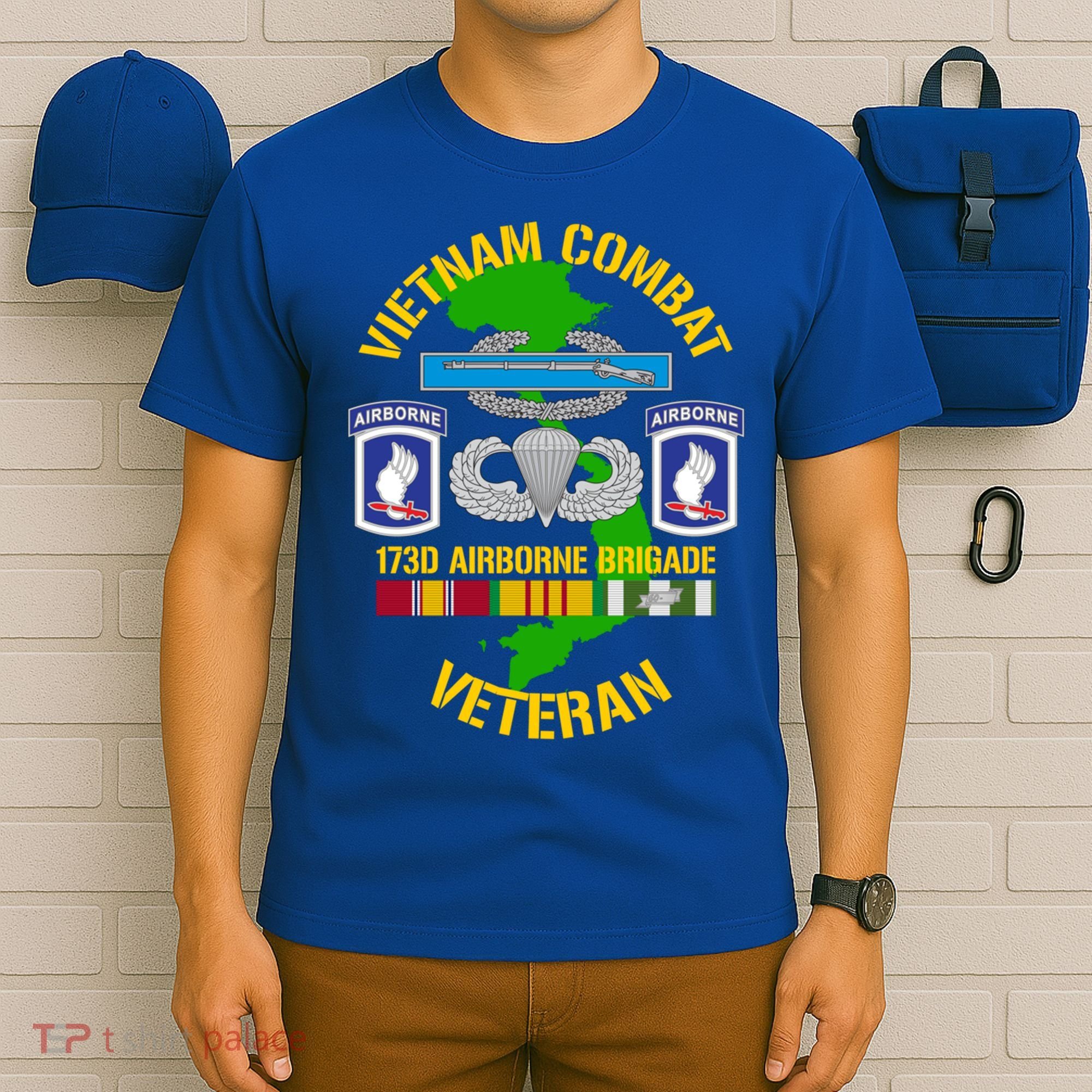 173rd Airborne Brigade Meaningful Gift Vietnam Combat Veteran Great Gift T-Shirt