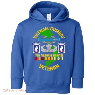 173rd Airborne Brigade Meaningful Gift Vietnam Combat Veteran Great Gift Toddler Hoodie