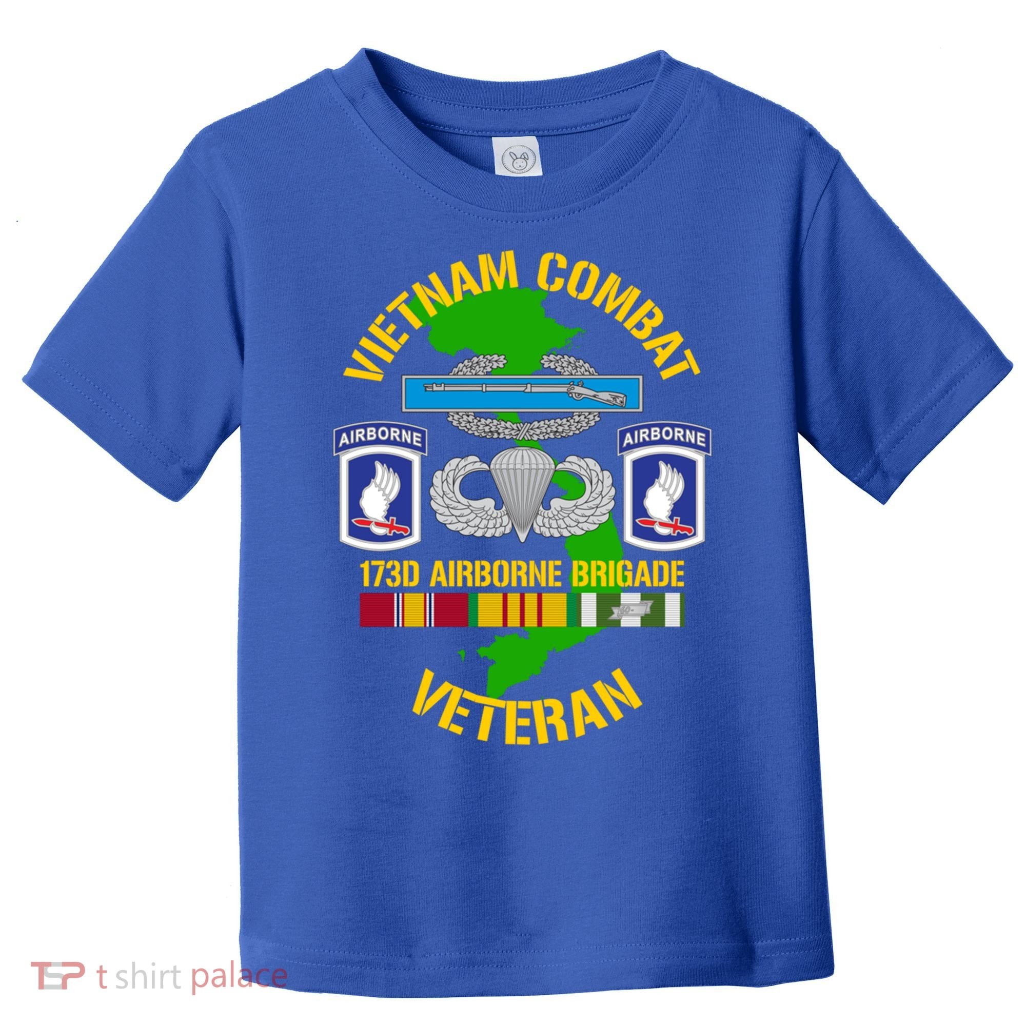 173rd Airborne Brigade Meaningful Gift Vietnam Combat Veteran Great Gift Toddler T-Shirt