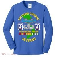 173rd Airborne Brigade Meaningful Gift Vietnam Combat Veteran Great Gift Kids Long Sleeve Shirt thumb 0