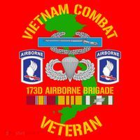 173rd Airborne Brigade Meaningful Gift Vietnam Combat Veteran Great Gift Santa Hat thumb 1