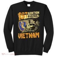 1st Aviation Brigade Vietnam Veteran Pilot  Door Gunner Sweatshirt thumb 0