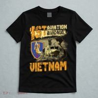 1st Aviation Brigade Vietnam Veteran Pilot  Door Gunner T-Shirt thumb 5
