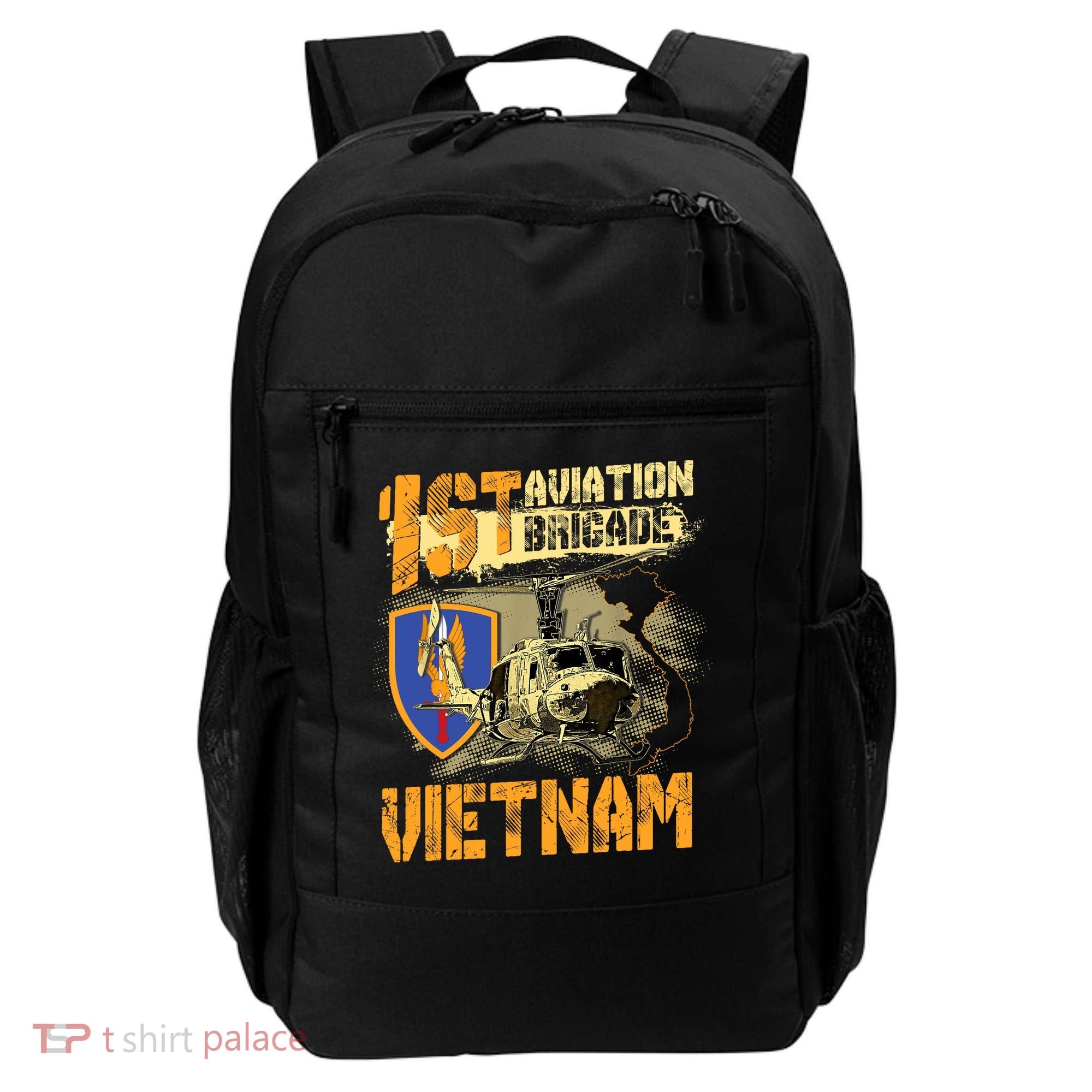1st Aviation Brigade Vietnam Veteran Pilot  Door Gunner Backpack