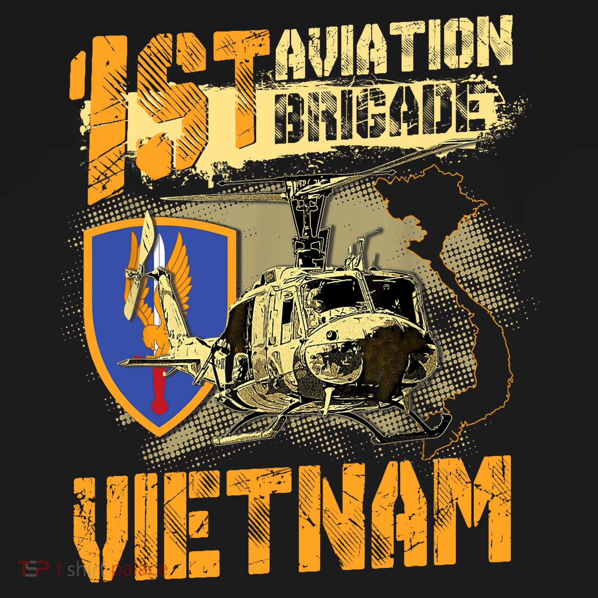 1st Aviation Brigade Vietnam Veteran Pilot  Door Gunner Mousepad
