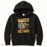 1st Aviation Brigade Vietnam Veteran Pilot  Door Gunner Kids Hoodie thumb 0