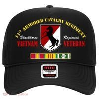 11th Armored Cavalry Regiment Vietnam Veteran Father Day Hat thumb 0