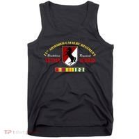 11th Armored Cavalry Regiment Vietnam Veteran Father Day Tank Top thumb 0