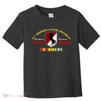 11th Armored Cavalry Regiment Vietnam Veteran Father Day Toddler T-Shirt thumb 0