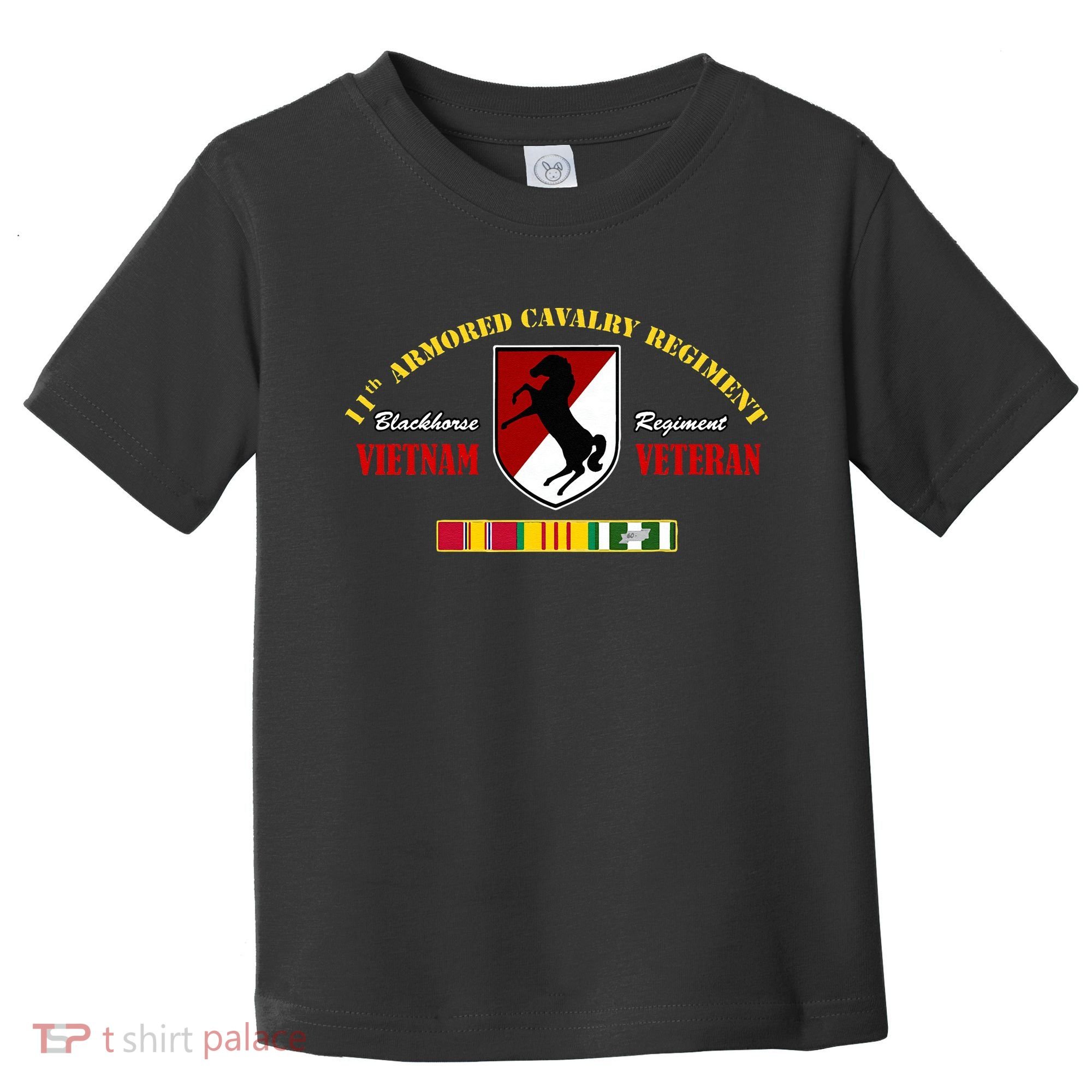11th Armored Cavalry Regiment Vietnam Veteran Father Day Toddler T-Shirt