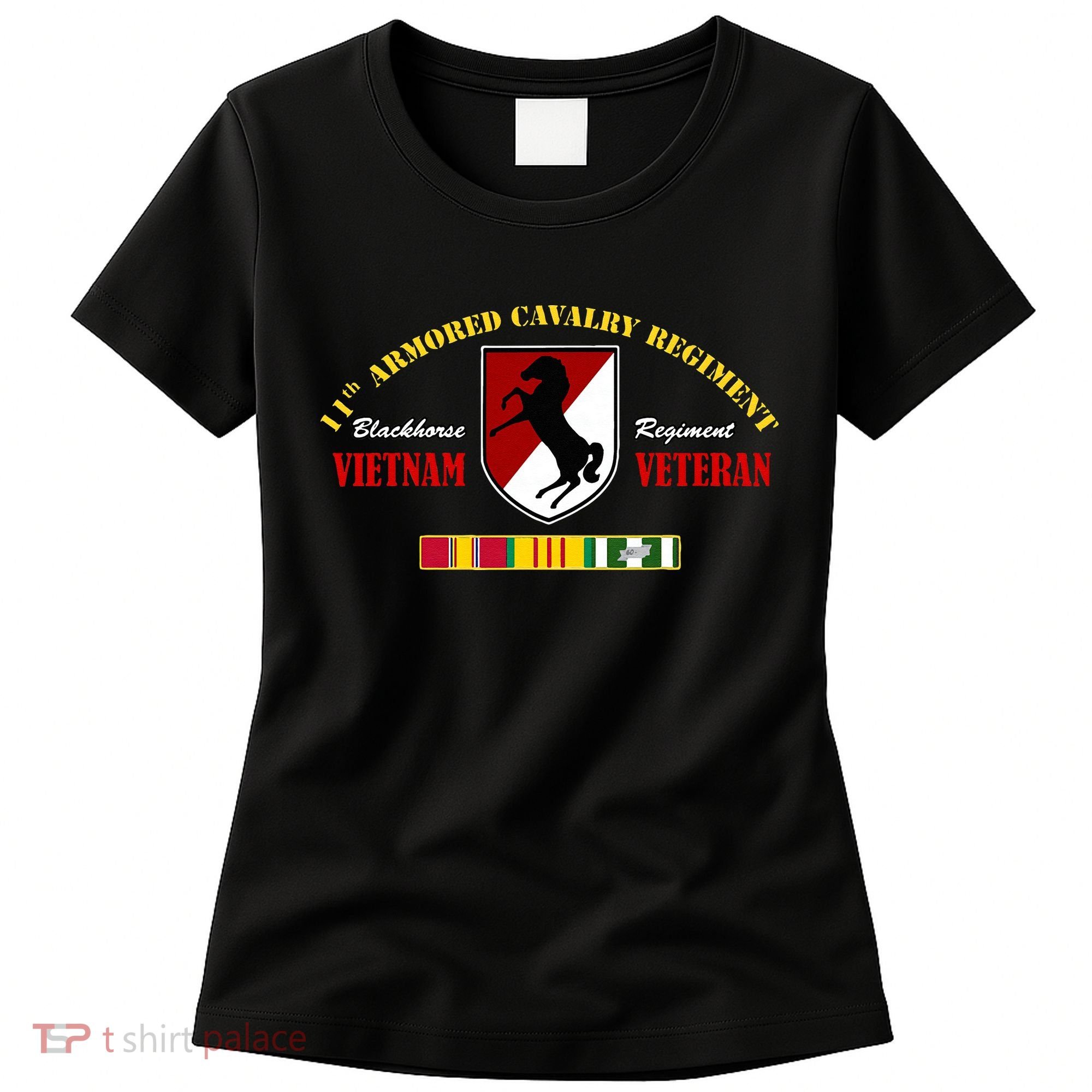 11th Armored Cavalry Regiment Vietnam Veteran Father Day Women's T-Shirt