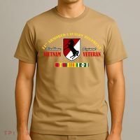 11th Armored Cavalry Regiment Vietnam Veteran Father Day T-Shirt thumb 3