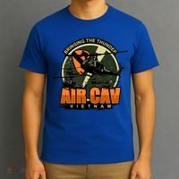 1st Air Cavalry Division Vietnam Veteran Veterans Day Xmas Gift T-Shirt thumb 3