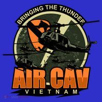 1st Air Cavalry Division Vietnam Veteran Veterans Day Xmas Gift T-Shirt thumb 7