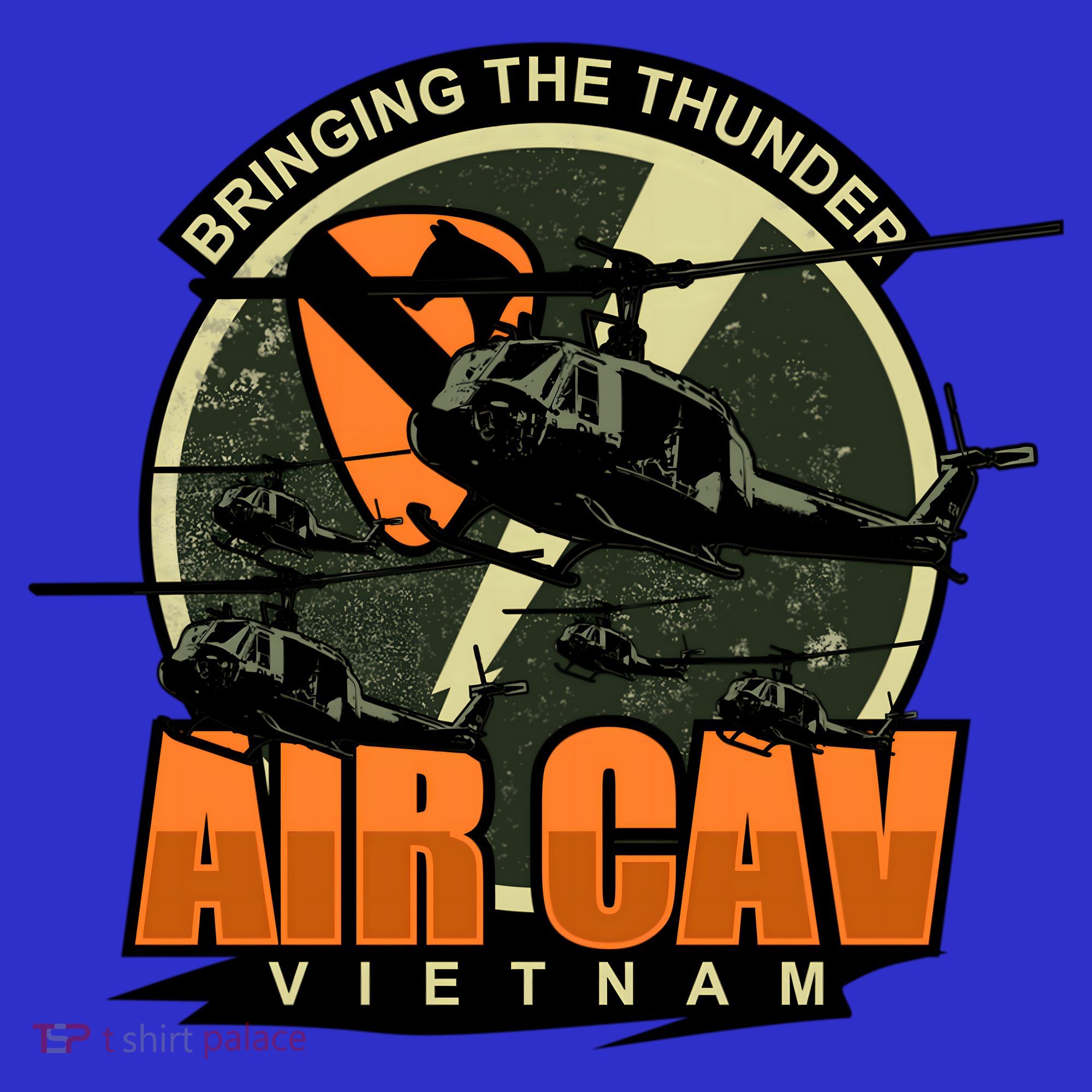 1st Air Cavalry Division Vietnam Veteran Veterans Day Xmas Gift Polo