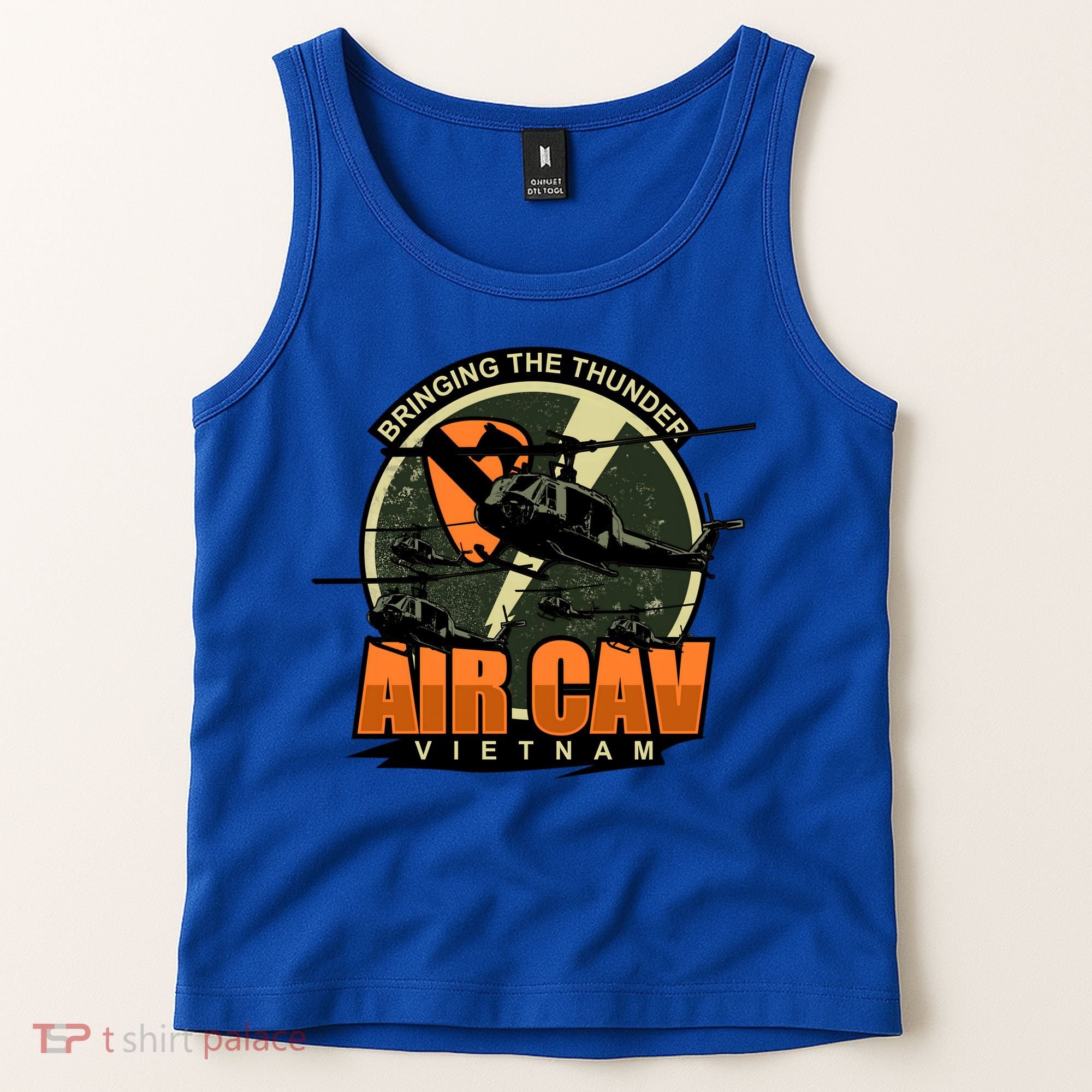 1st Air Cavalry Division Vietnam Veteran Veterans Day Xmas Gift Tank Top