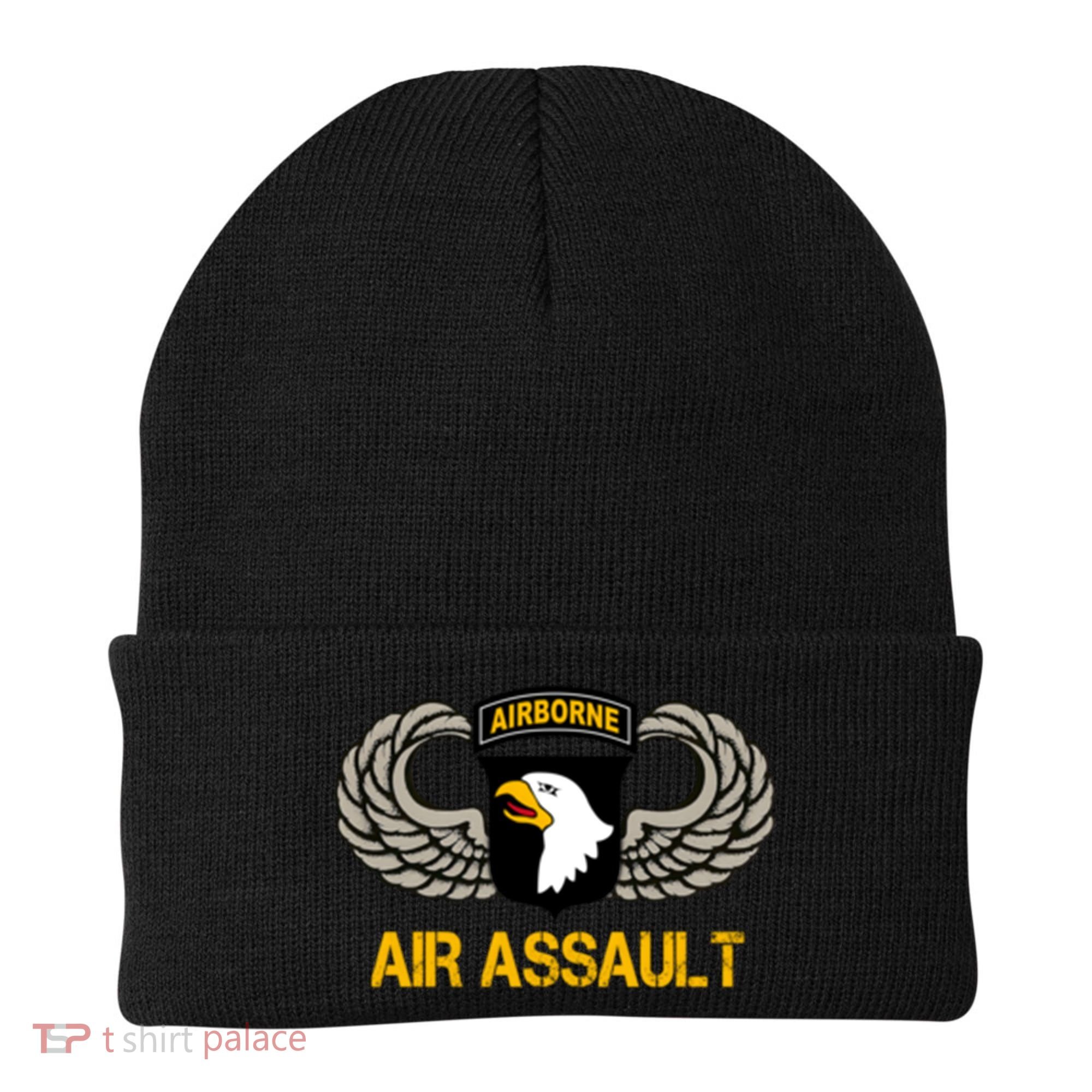 101st Airborne Division Air Assault Gift Veterans Day Great Gift Beanie