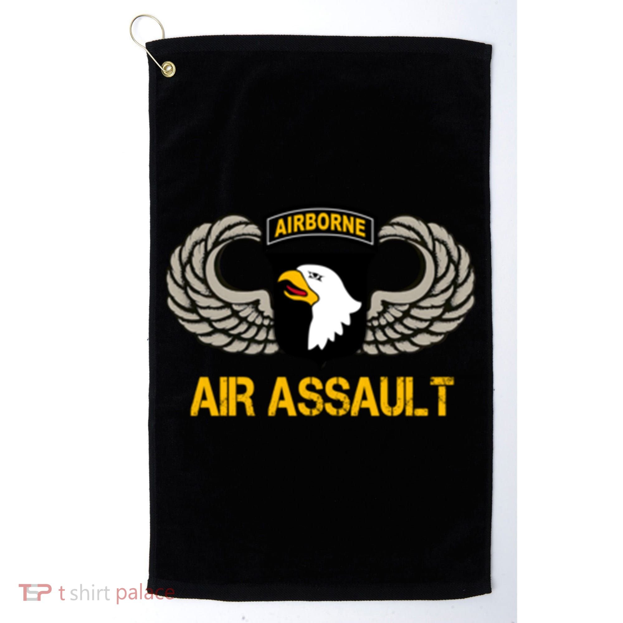 101st Airborne Division Air Assault Gift Veterans Day Great Gift Golf Towel