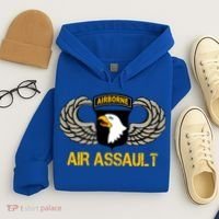 101st Airborne Division Air Assault Gift Veterans Day Great Gift Hoodie thumb 4