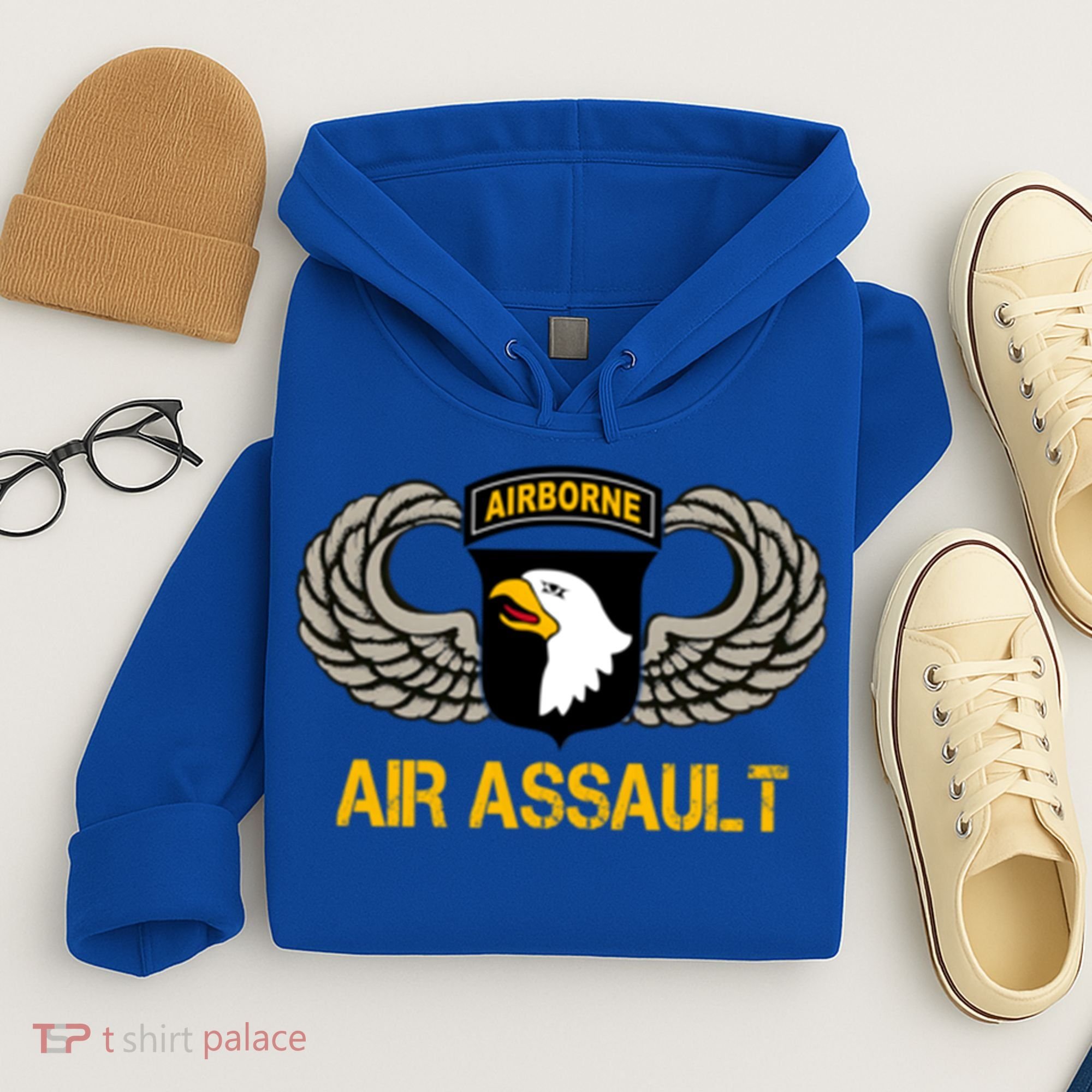 101st Airborne Division Air Assault Gift Veterans Day Great Gift Hoodie