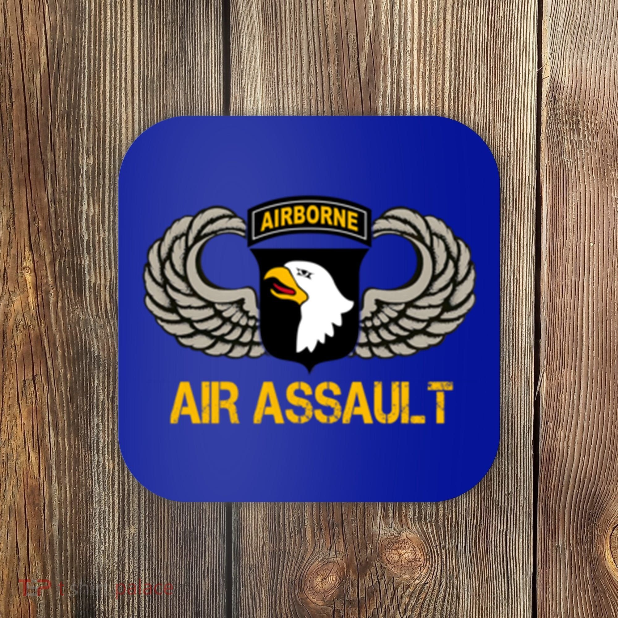 101st Airborne Division Air Assault Gift Veterans Day Great Gift Coaster