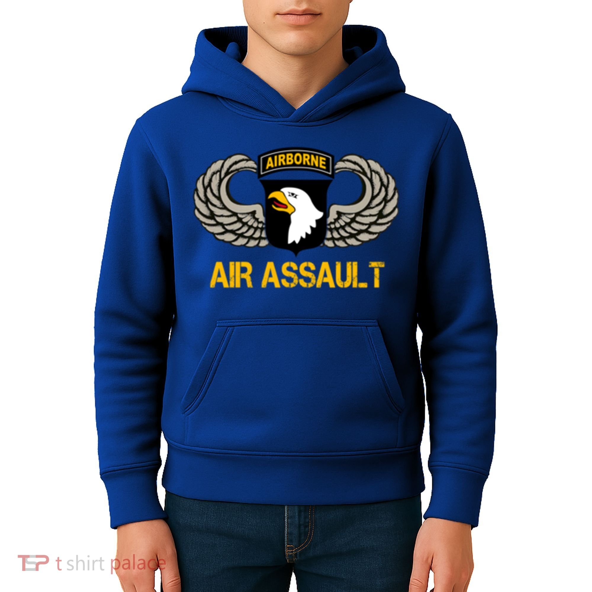 101st Airborne Division Air Assault Gift Veterans Day Great Gift Kids Hoodie