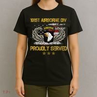 101st Airborne Divition Proudly Served Veterans Day T-Shirt thumb 4