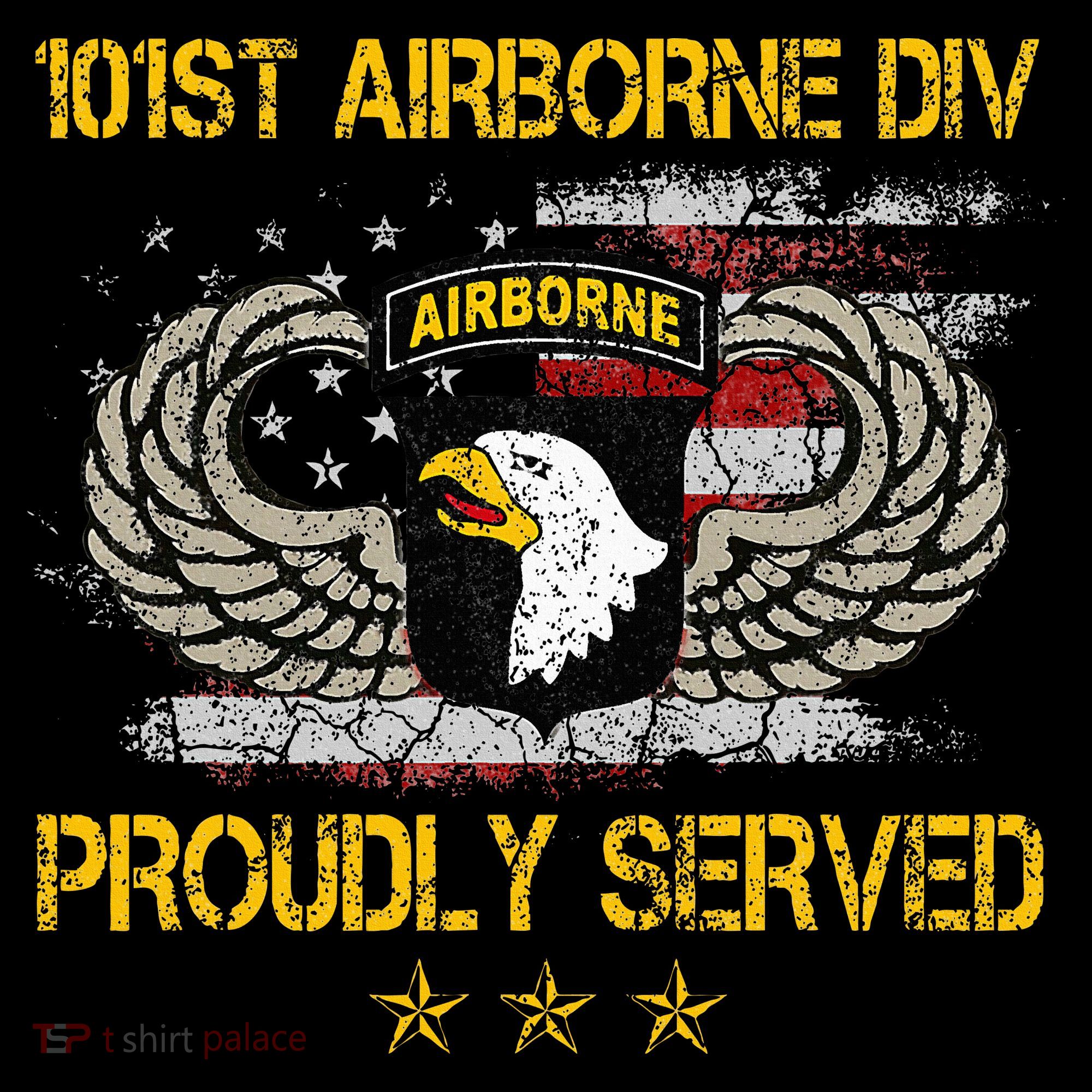 101st Airborne Divition Proudly Served Veterans Day Women's Hoodie