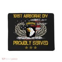 101st Airborne Divition Proudly Served Veterans Day Mousepad thumb 0