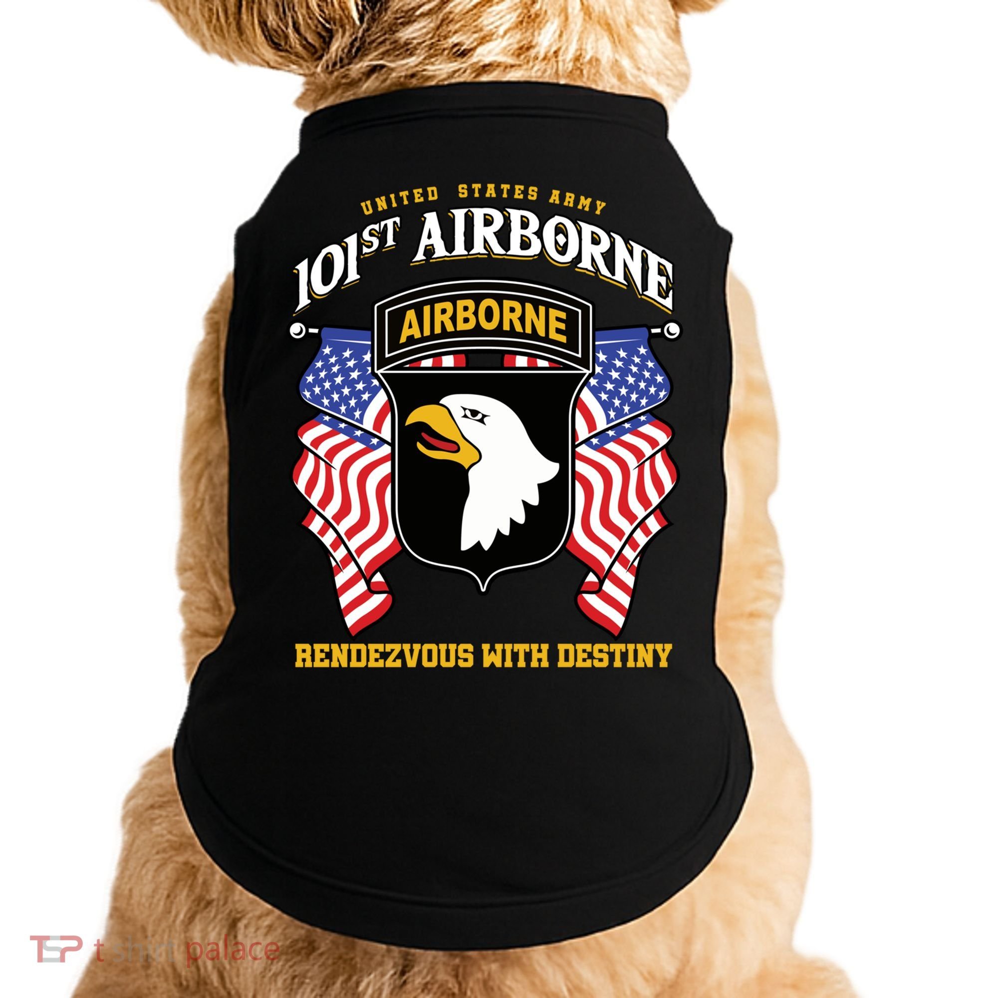 101st Airborne Division Veteran Gift Doggie Tank