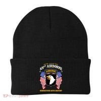 101st Airborne Division Veteran Gift Beanie thumb 0