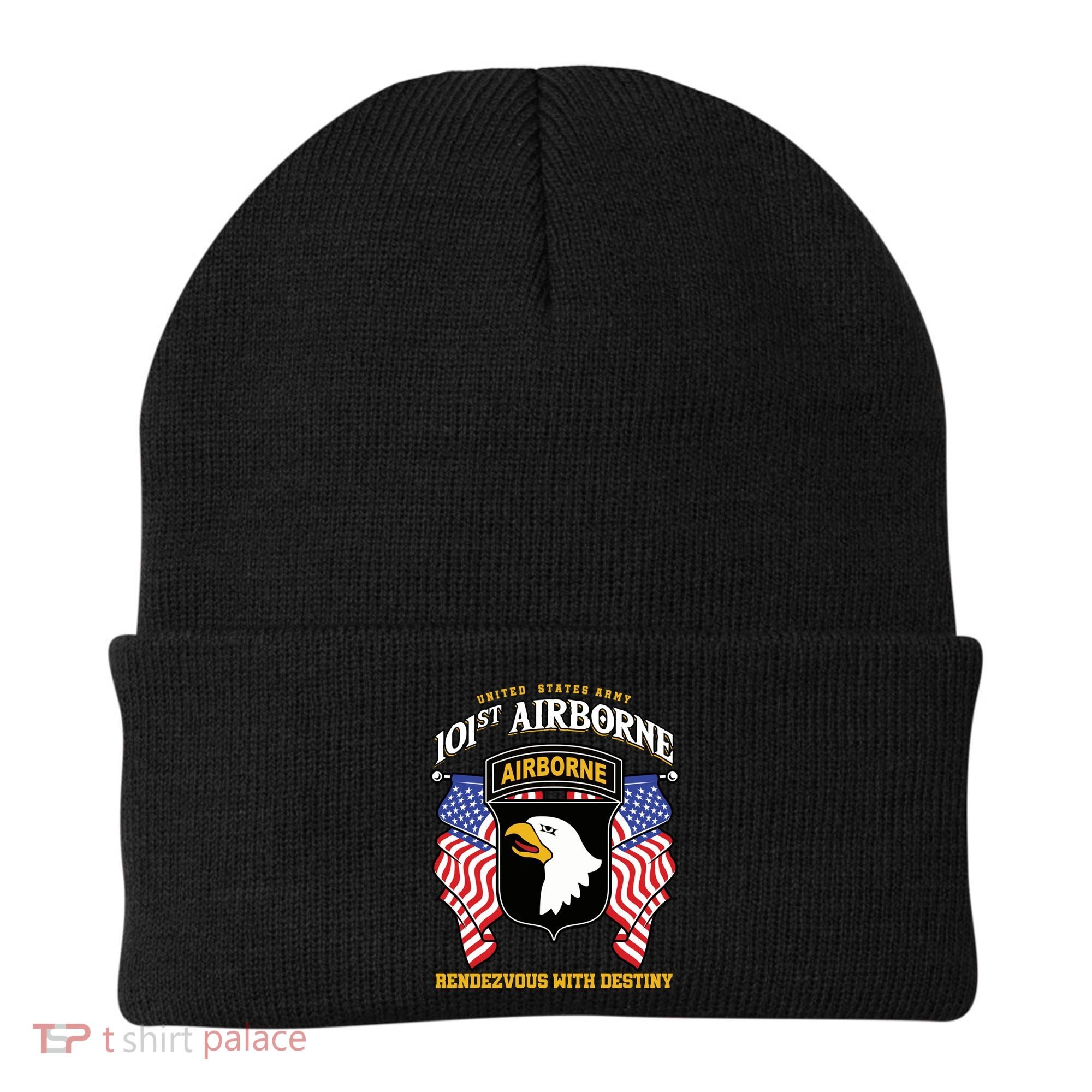 101st Airborne Division Veteran Gift Beanie