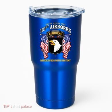 101st Airborne Division Veteran Gift Tumbler