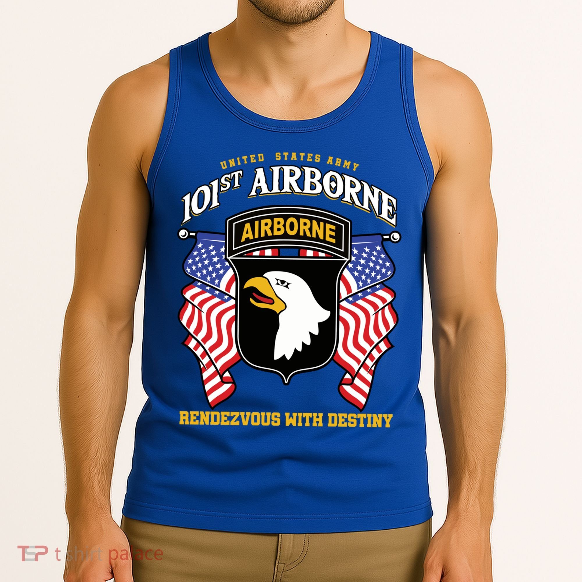 101st Airborne Division Veteran Gift Tank Top