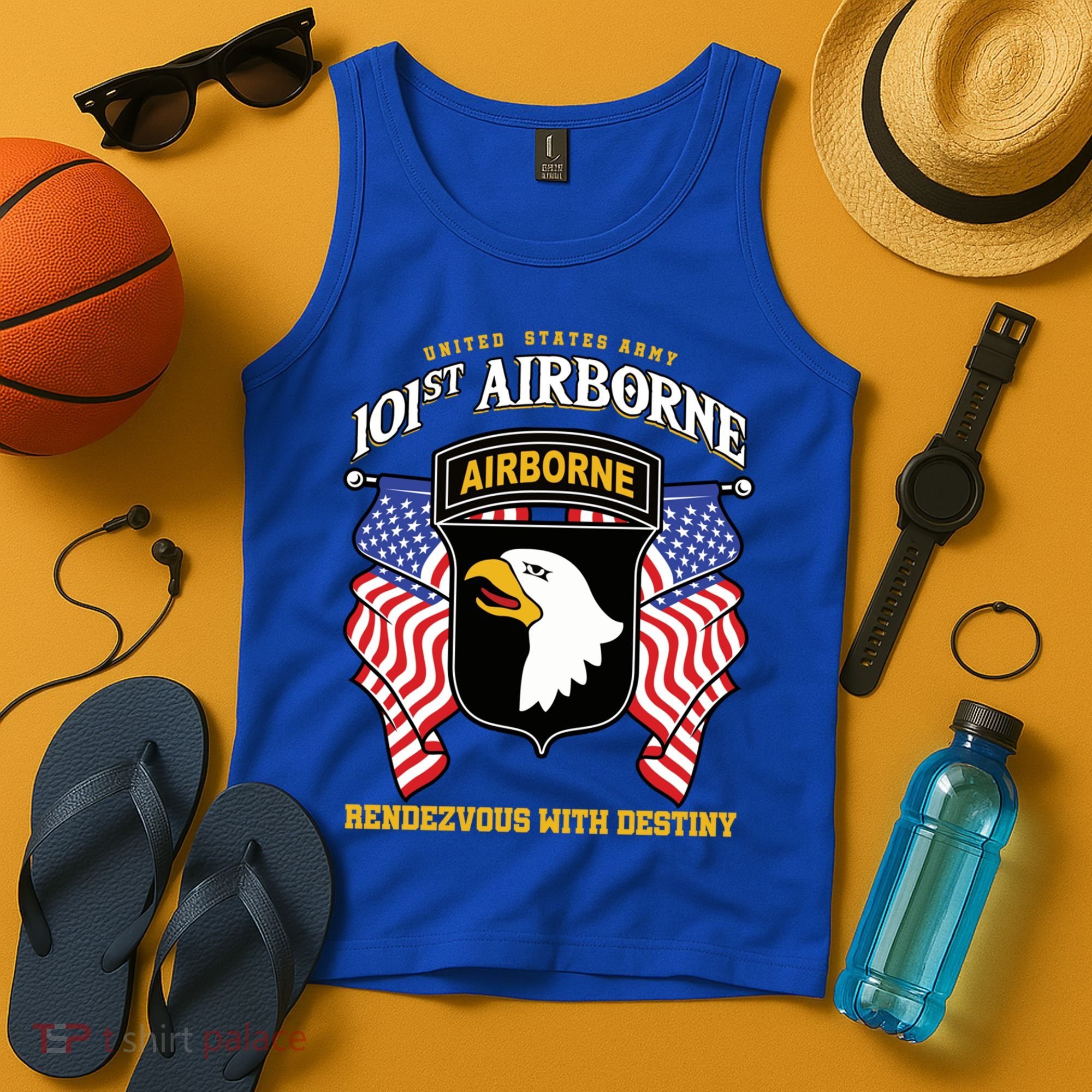 101st Airborne Division Veteran Gift Tank Top