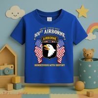101st Airborne Division Veteran Gift Toddler T-Shirt thumb 3