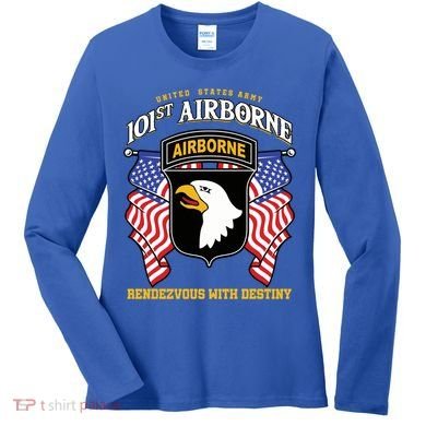 101st Airborne Division Veteran Gift Women's Long Sleeve Shirt