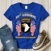 101st Airborne Division Veteran Gift Women's T-Shirt thumb 3